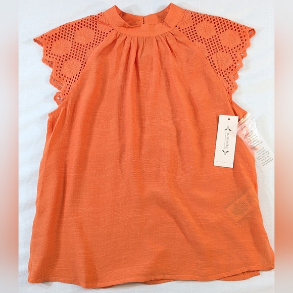 🆕 Nanette Lepore Flutter Sleeve Top (XS) - Picture 5 of 15